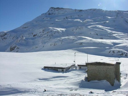 Le refuge Félix Faure et la Pointe de la Réchasse