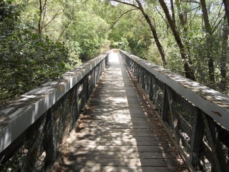 Le pont traversant le Guil