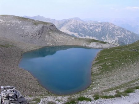 Le splendide lac de la petite Cayolle