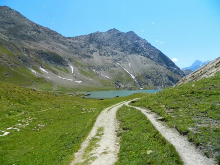 Le lac du Goléon.