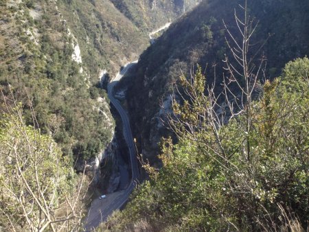 Retour vers les Gorges de la Vésubie