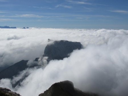 Le Mont Aiguille se dévoile