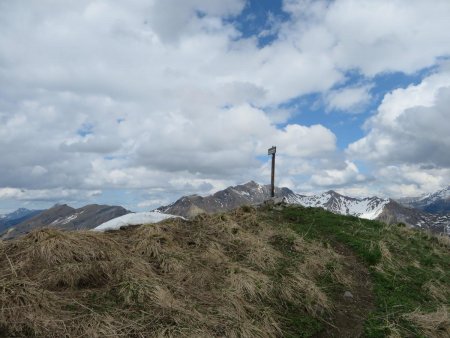 Arrivée au sommet.