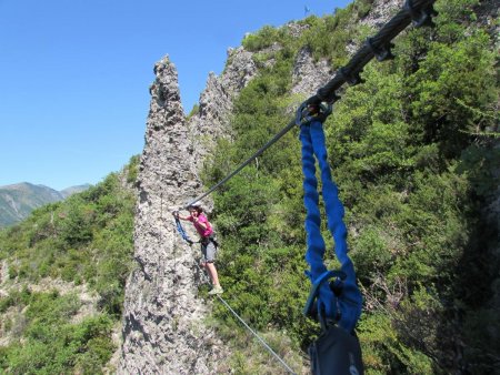 Pont de singe et fin du parcours