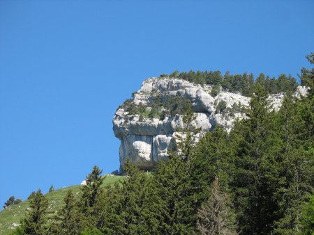 Roche Fitta vue du Pré de Pratcel