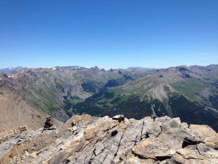 Vue sur le Vallon d’Abriès