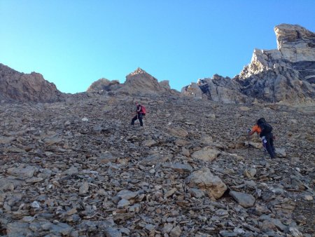 Direction le Col des Terres Jaunes