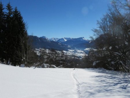 vue sur les bauges