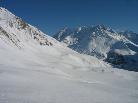 Les Grands Plats et le Pic des Trois Evêchés vus de  la cote 2169 m