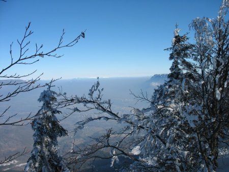 Plaine de Chambéry vue de la Pointe de la Gorgeat