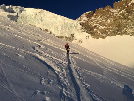 la trace facile à suivre