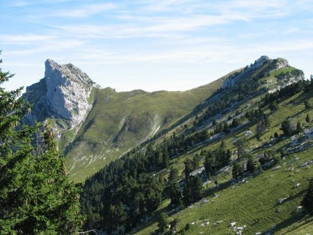 Lance Sud de Malissard (2.045 m), Col de Bellefont et Dôme de Bellefont (1.975 m)