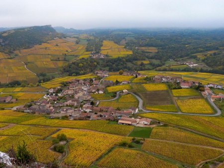 Mont Pouilly dans le brouillard