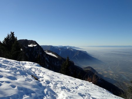 Vue sur Vercors du sommet