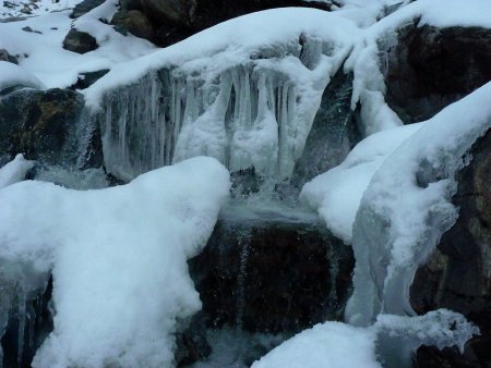 Cascade de glace.