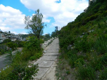 La calade d’Eyguières.