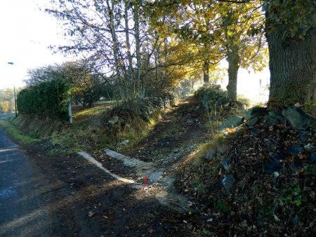 Départ du chemin.