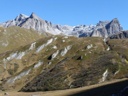 Pramecou : aiguille, pointe, dôme