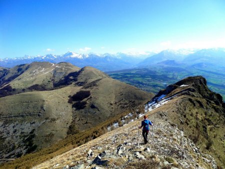 Descente sur Pic de Charance