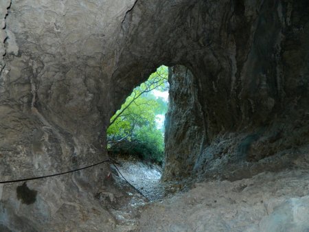 La magnifique grotte cheminée.