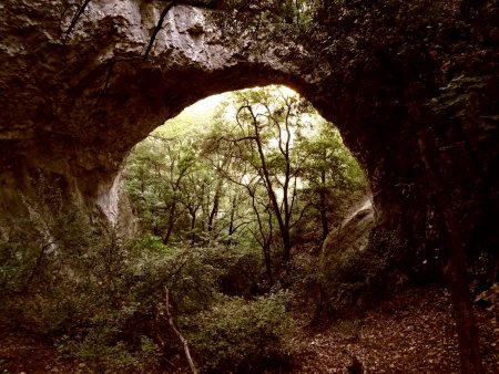 L’arche naturelle du «Petit Pont d’Arc».