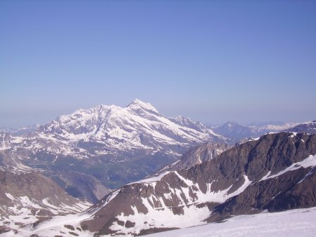 Mont Pourri (3779m) et dôme de la Sâche (3601m)