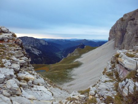 Vue du col.