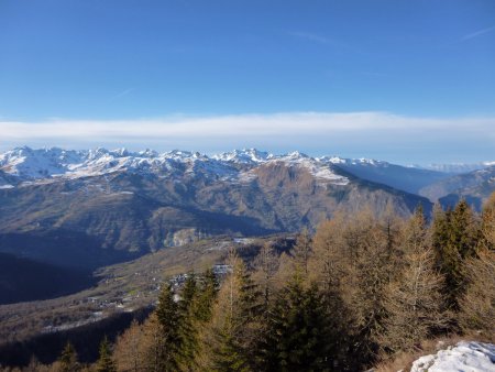 Le niveau de neige est bien bas pour cette fin décembre !