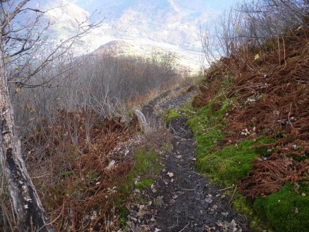 Descente vers Alpettaz