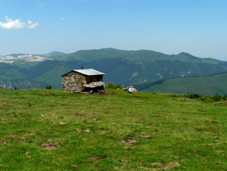 Cabane Bretounels bivouac.