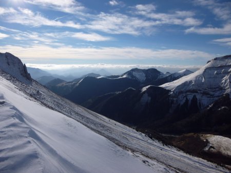 Vue du col.