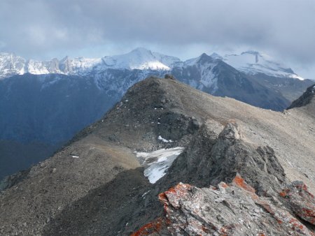 Suite des arêtes vers le sud-est.