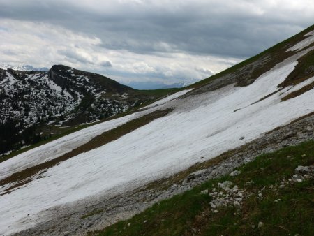 Vers le col d’Arclusaz.