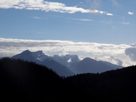 Première vue en chartreuse, lances de Malissard et dent de crolles