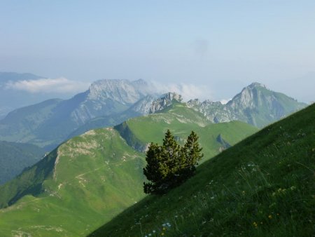 Chemin effectué depuis la Dent des Portes