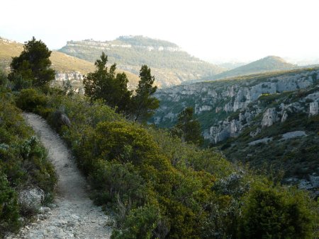 Passage dans le vallon de Passe-Temps.