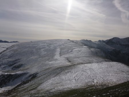 Après le Pas des Egues vue sur le Pic de Bèze