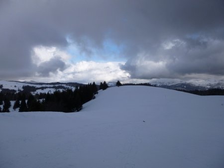 Panorama, vers le sommet du Molard