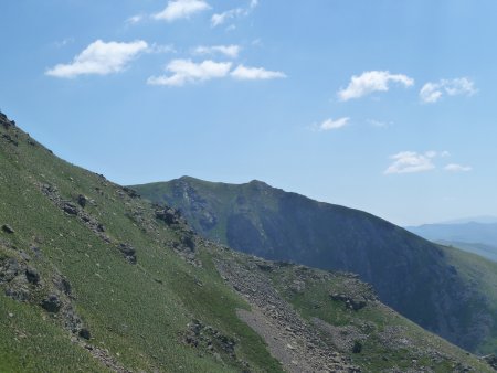 Vue sur le Nadel et le point 2092.