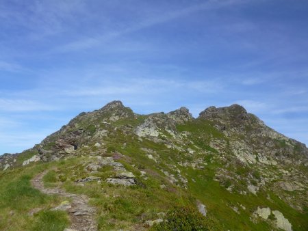 Du Col de la Couillate vue sur les crêtes