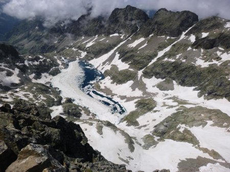 Lac Long vu du sommet