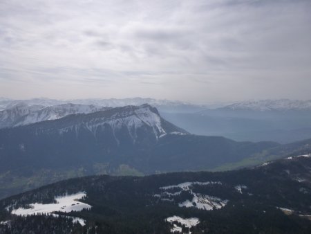 Panorama, l’Arclusaz.