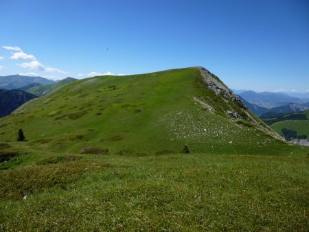 Dans le rétro, la bosse des Parjis Clos.