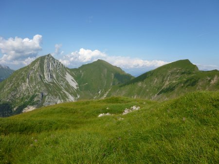 Descente par la montagne de la Lanche.