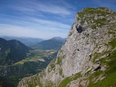 Le Pic Grillon et la vallée.