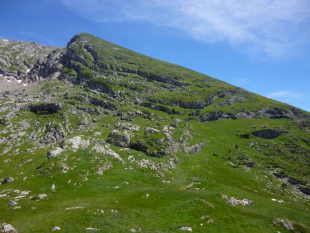 Le Pic Pierroux et la crête homonyme.