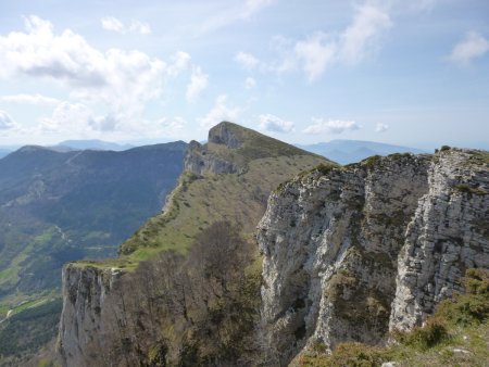 Le Veyou et falaise du Signal.