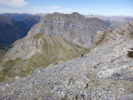 On approche de la crête