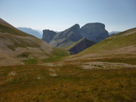 Descente du vallon Pierra.