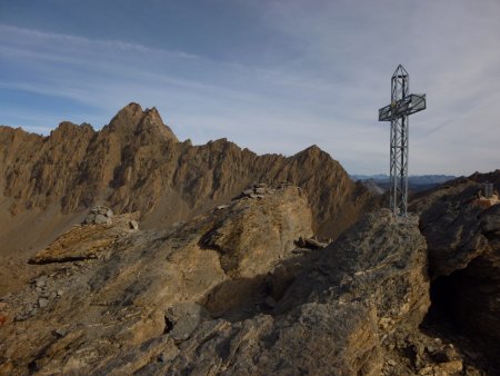 Sommet et Aiguilles de Chambeyron.